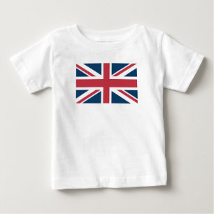 Die britische Flagge Union Jack Baby T-shirt