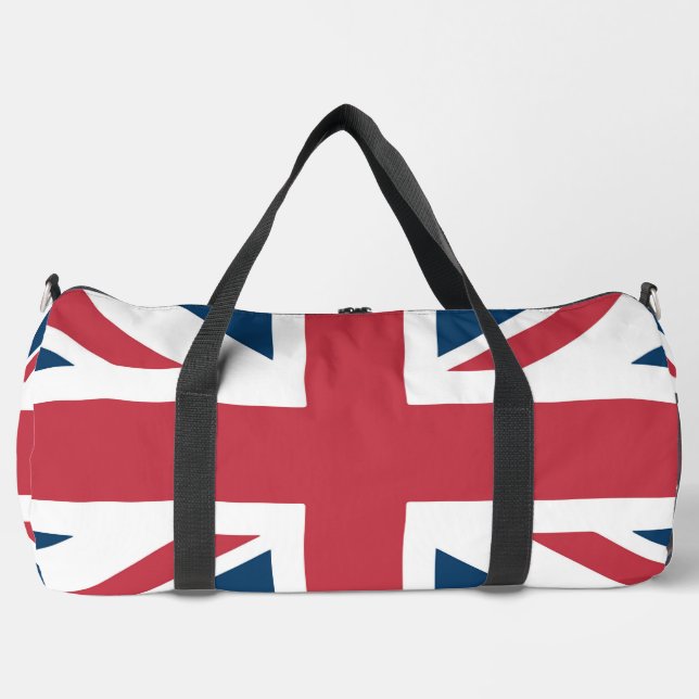 Die britische Flagge Union Jack Duffle Bag (Vorderseite)
