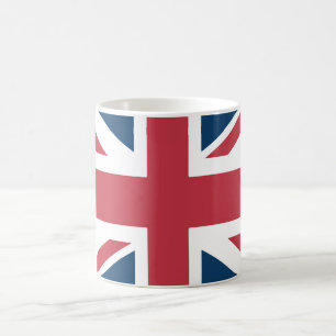 Die britische Flagge Union Jack Kaffeetasse