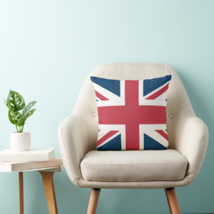 Die britische Flagge Union Jack Kissen