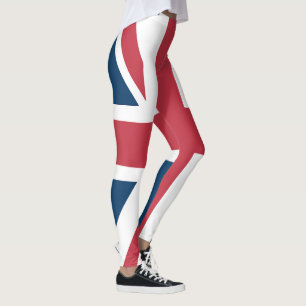 Die britische Flagge Union Jack Leggings