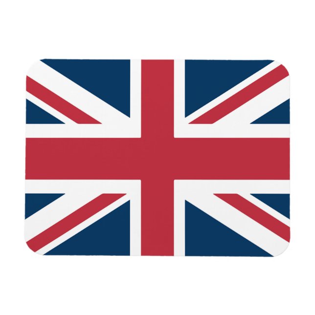 Die britische Flagge Union Jack Magnet (Horizontal)