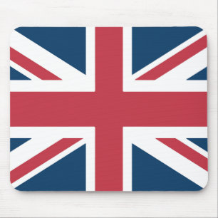 Die britische Flagge Union Jack Mousepad