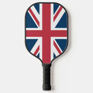 Die britische Flagge Union Jack Pickleball Schläger