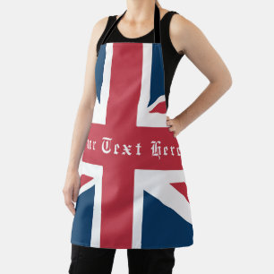 Die britische Flagge Union Jack Schürze