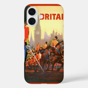 Die britische Königliche Garde des Vintagen Königs iPhone 16 Hülle