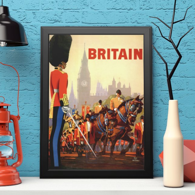 Die britische Königliche Garde des Vintagen Königs Poster (Von Creator hochgeladen)