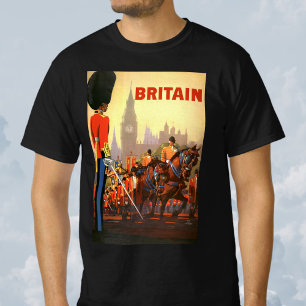 Die britische Königliche Garde des Vintagen Königs T-Shirt