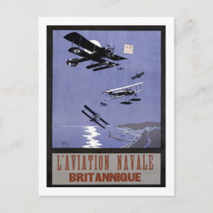 Die britische Marinefliegertruppe Postkarte