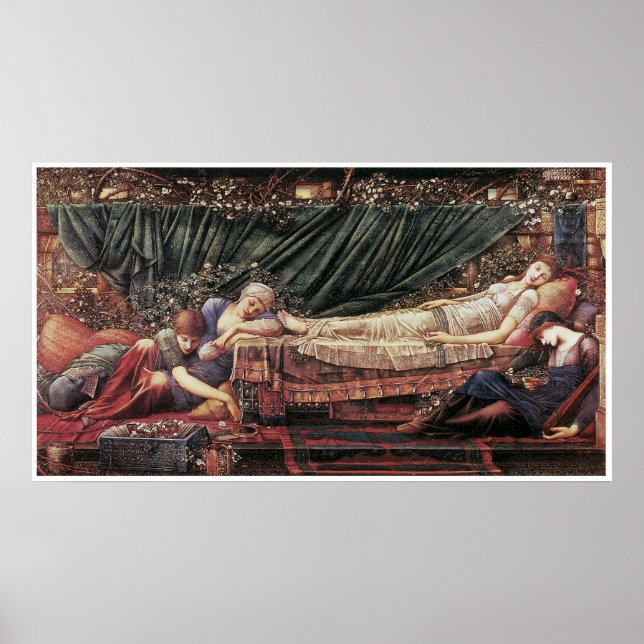 Die britische Rose: Der Bower der Rose Poster (Vorne)