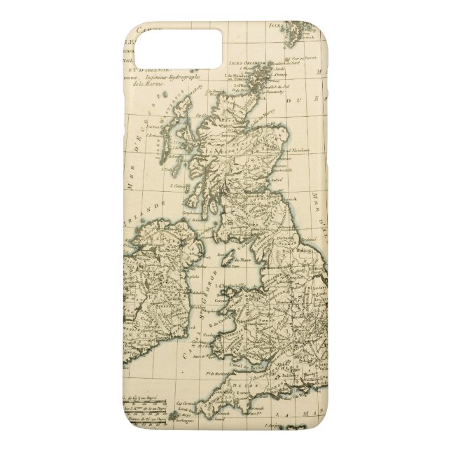 Die britischen Inseln Case-Mate iPhone Hülle (Rückseite)
