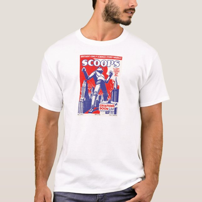 Die britischen Roboter kommen! T-Shirt (Vorderseite)