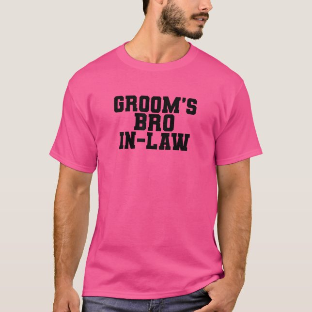 Die Bro der Mens Groom im Jurastudenten, die Ba. T-Shirt (Vorderseite)