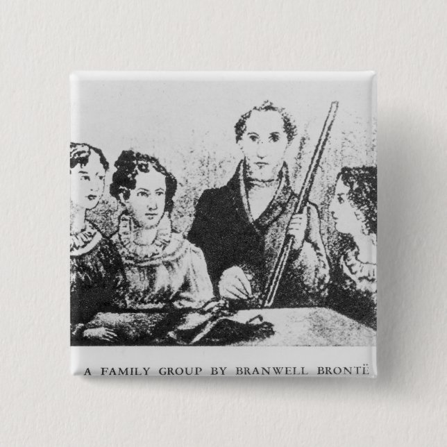 Die Bronte Familie Button (Vorderseite)
