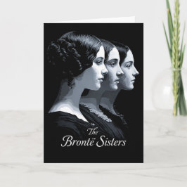 Die Brontë-Schwestern Feiertagskarte