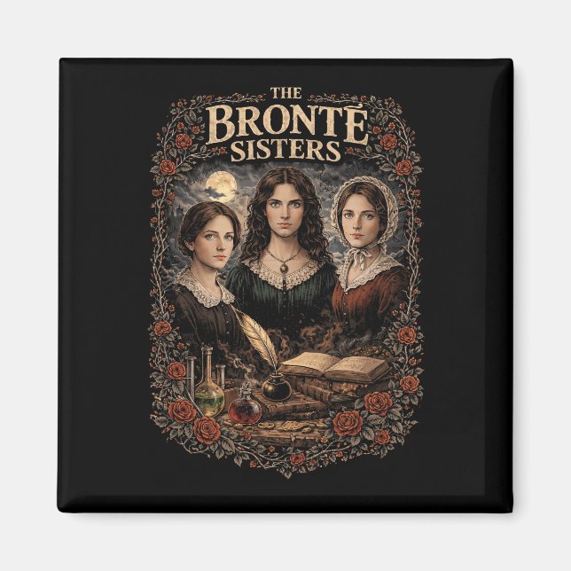 Die Brontë-Schwestern Magnet (Vorne)