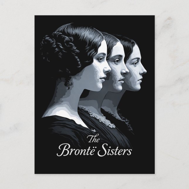 Die Brontë-Schwestern Postkarte (Vorderseite)