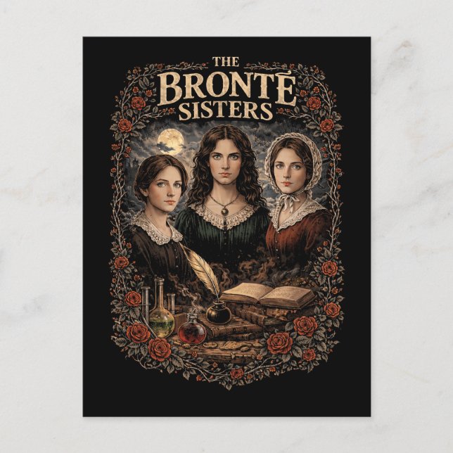 Die Brontë-Schwestern Postkarte (Vorderseite)