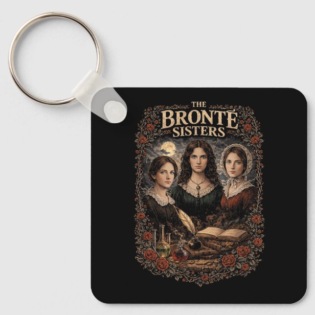 Die Brontë-Schwestern Schlüsselanhänger (Vorderseite)