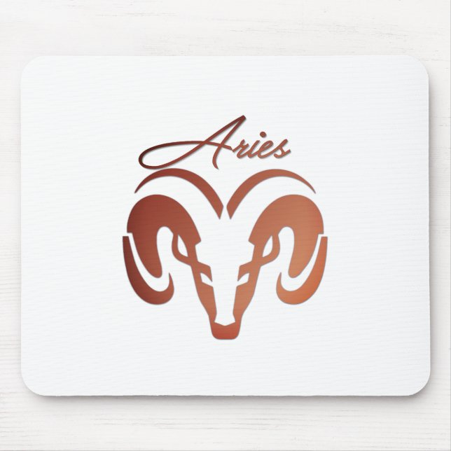 Die Bronze reißt die Strömung der Zodiac Mousepad (Vorne)