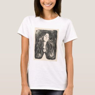 Die Brooch Eva Mudocci Edvard Munch T-Shirt