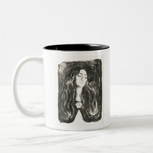 Die Brooch Eva Mudocci Edvard Munch Zweifarbige Tasse