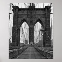 Die Brooklyn Bridge in New York City