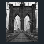 Die Brooklyn-Brücke in New York City Poster<br><div class="desc">Die Brooklyn Bridge in New York City. | Weygan Randolph Mayes | AssetID: 98060604</div>