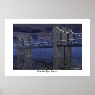 Die Brooklyn-Brücke Poster