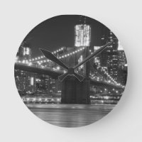 Die Brooklyn-Brücke - Schwarz und Weiß