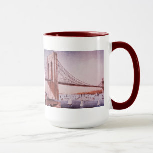Die Brooklyn-Brücke Tasse