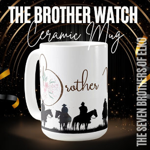 Die Brother Watch Keramik-Tasse Kaffeetasse