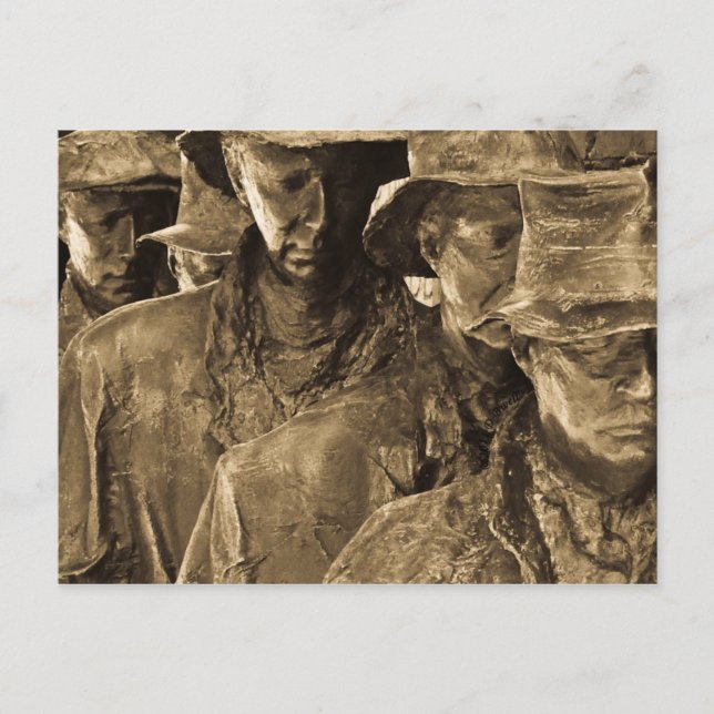 Die Brotlinie Postkarte (Vorderseite)