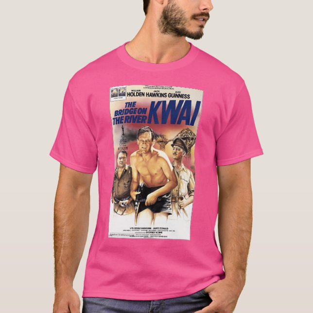 Die Brücke am Fluss Kwai Movie T-Shirt (Vorderseite)