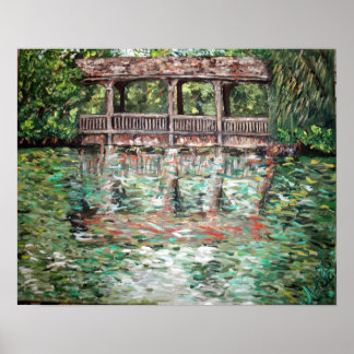 "Die Brücke bei Greynolds" Poster