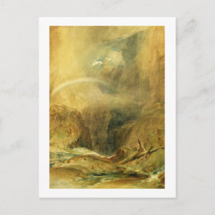 Die Brücke des Teufels, Durchlauf St. Gotthards, Postkarte