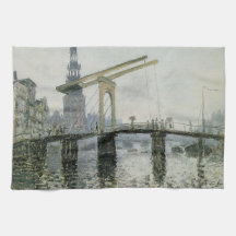 Die Brücke in Amsterdam (von Claude Monet)