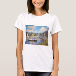 Die Brücke in Argenteuil, Monet T-Shirt