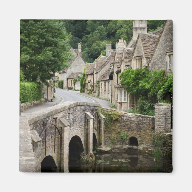 Die Brücke in Castle Combe, britischer Magnet (Vorne)