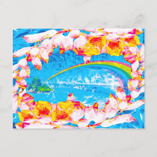 Die Brücke nach morgen Postkarte (Vorderseite)