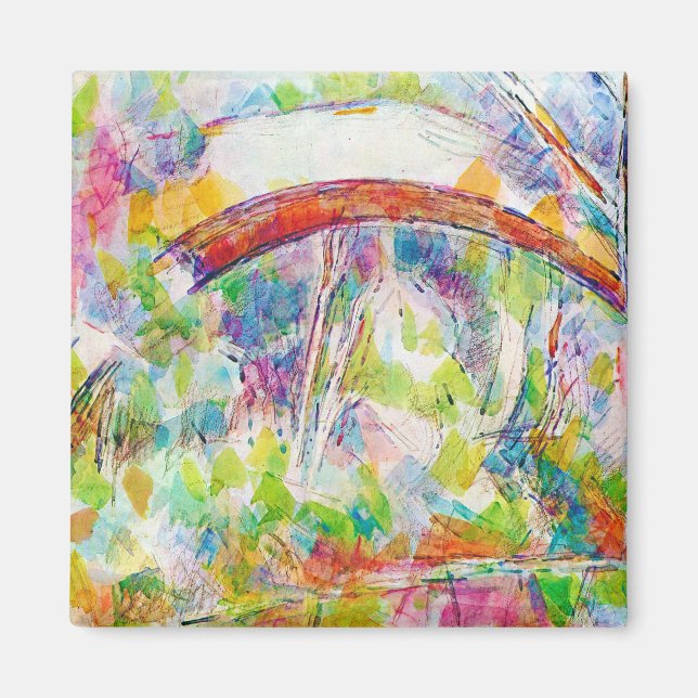 Die Brücke, Paul Cezanne Magnet (Vorne)
