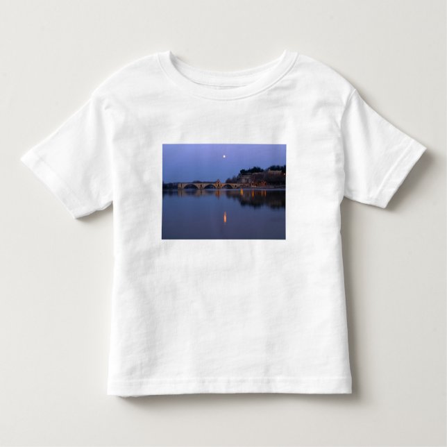 Die Brücke Pont St. Benezet in Avignon Kleinkind T-shirt (Vorderseite)