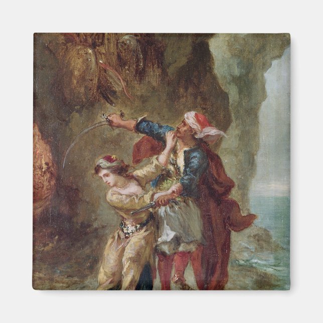Die Brücke von Abydos, 1843 Magnet (Vorne)