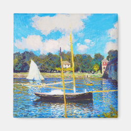 Die Brücke von Argenteuil Claude Monet Magnet