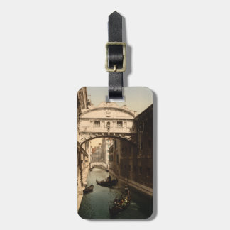 Die Brücke von Seufzern II, Venedig, Italien Gepäckanhänger