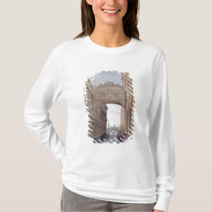 Die Brücke von Seufzern, Venedig, graviert durch T-Shirt