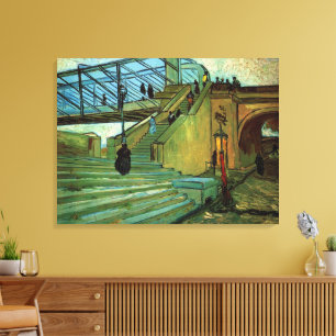 Die Brücke von Trinquetaille von Vincent van Gogh Leinwanddruck