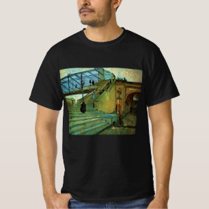 Die Brücke von Trinquetaille von Vincent van Gogh T-Shirt