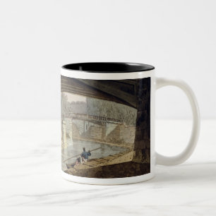 Die Brücken über dem Kanal in Sydney-Gärten, von Zweifarbige Tasse