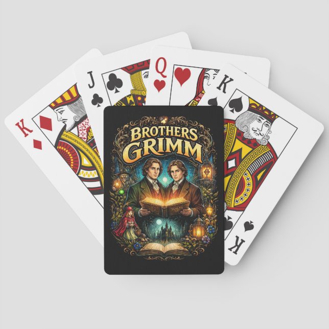 Die Brüder Grimm Spielkarten (Rückseite)